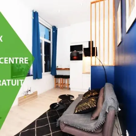 Charmant Appart - Hyper Centre - Tramway - Free Wifi - Lerelaisdodile4 Valenciennes Exterior photo